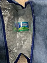 Uds fresco refrigerado bolsas de Nylon impermeable portátil cremallera térmica Oxford bolsos para la comida para mujer conveniente bolsa de caja de almuerzo bolsas de comida