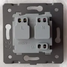 Power-Socket Module Outlet Glass-Panel Wall Safety WELAIK 220v 16a Diy-Parts EU A8EW