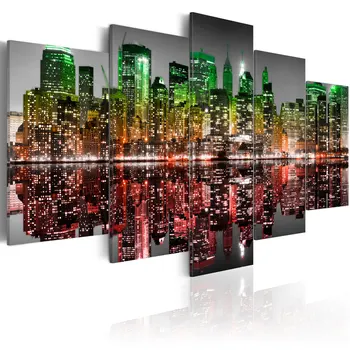 

Picture-colorful splendor of the Big Apple-100x50 cm