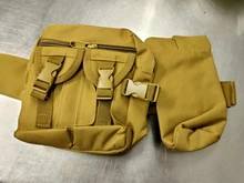 Táctico hombres paquete con cintura de Nylon botella de agua para caminar teléfono bolsa de deportes al aire libre del ejército militar caza escalada Camping bolsa
