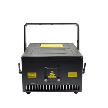 

15W RGB laser system light show with 40kpps scanner in dj club party
