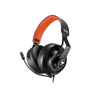

COUGAR Gaming Phontum headset with microphone Binaural Headband Black Orange