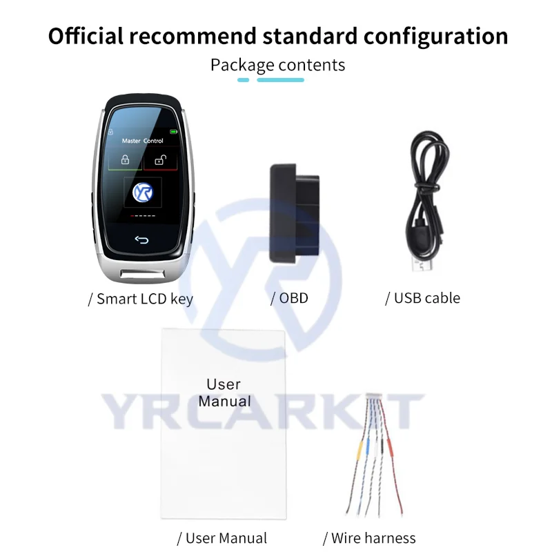 New Universal Car LCD Smart Key Remote Control For All Keyless Start Cars Solder Modify Manufacturers Wholesale