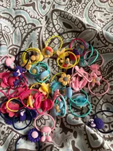 40 unids/lote pelo accesorios caja de regalo elástico para el pelo flor pelo Clip arcos nuevo diadema lindo cintas para los niños