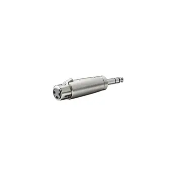 

IADAP AU-XLR-451-XLR Cannon female Audio adapter 6,35mm male MonoEMACHINE3.97