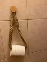 Towel Paper-Holder Storage-Rack Hanging-Rope Toilet-Paper Wall-Mounted Movable Kitchen