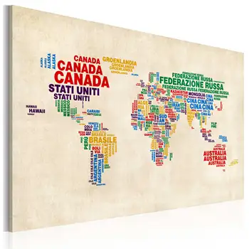 

Table-Board Italian world in bright colors-60x40
