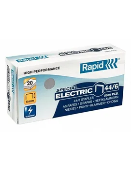 

STAPLES BRAND ESSELTE FOR STAPLER ELECTRIC 44/6 SIZE 6MM LONG RAPID