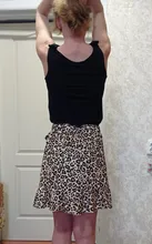 Minifaldas con estampado de lunares para mujer, faldas cortas con volantes y lazo atado a la cintura, estilo informal, con estampado de puntos, 2019