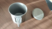 Tourist Tableware Cookware Utensils Kitchen-Equipment Travel-Cooking-Set Titanium-Cup
