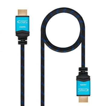 

Cable hdmi nanocable 10.15.3710 - v2.0 - conectores hdmi (tipo a) macho - multiple apantallamiento y recubrimiento nylon - 10m