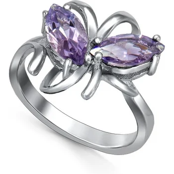

Silver Wings Topaz ring in silver