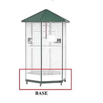 

Gomez and Crespo. Base Galvanized Sheet for Modular Cage Type Flyer 6 Sided with Wheels.