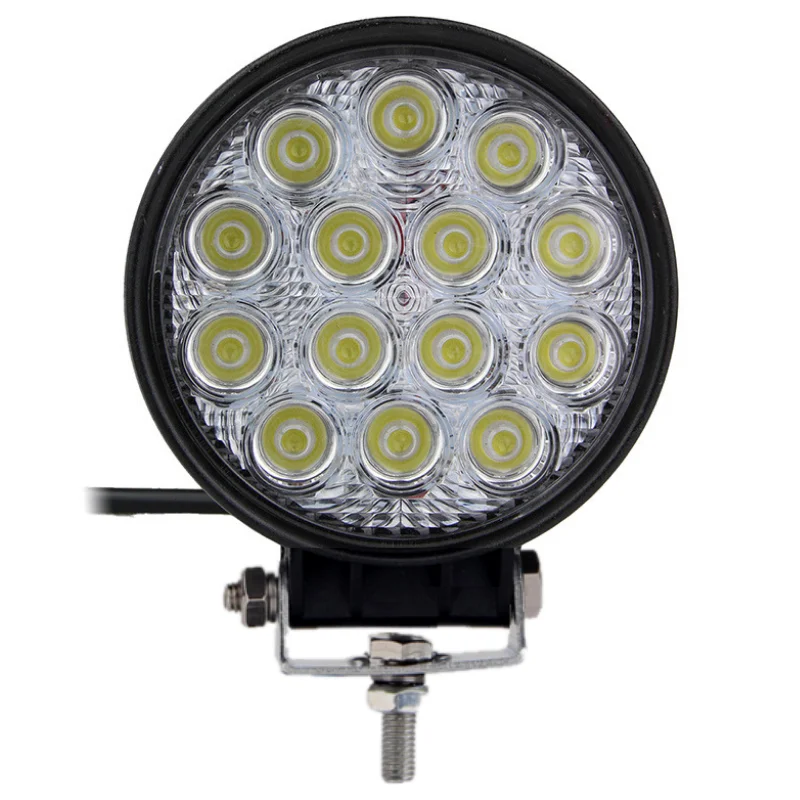 Фара светодиодная Epistar 42w 12-30v дальний свет на Автомобиль Внедорожник Грузовик Трактор Квадроцикл Противотуманная фара