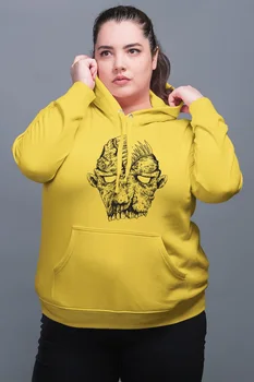 

Angemiel Wear Just Be Cool Zebra Yellow Women 'S Hooded Sweatshirt