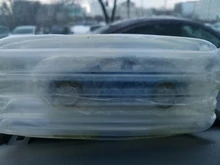 1:32 modelo Tesla X coche en miniatura de aleación con tirar juguete electrónico con simulación de luces y música modelo juguetes para niños de regalo