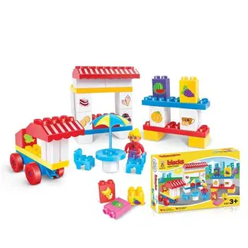 

Building blocks supermarket 47 PCs
