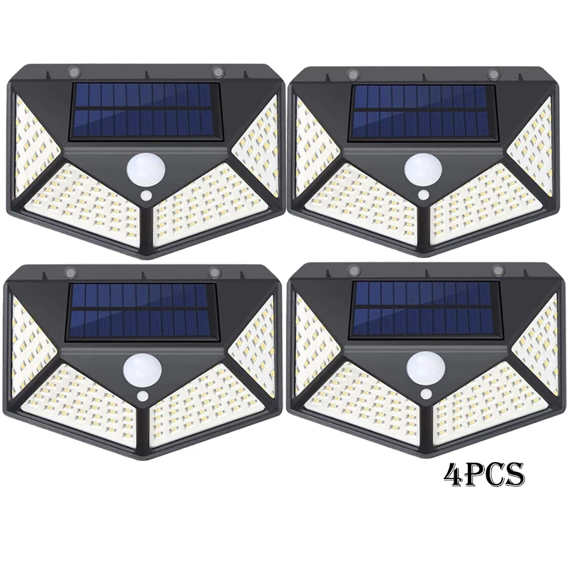 solar powered string lights Solar Lights Outdoor Waterproof 100 LED Solar Motion Sensor Light with Wide Angle Bright Security Wall Lights for Garden Door solar pathway lights Solar Lamps