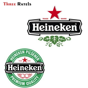 

Three Ratels F61for Heineken Custom Car Sticker DIY Vinyl Occlusion scratch Waterproof Vinyl Motorcycle Decal Gift