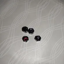 4 Uds piezas para neumáticos de ruedas tapones de cubierta de vástago de válvula de neumático de la rueda de tapa de válvula para Mazdas 5 6 323 626 RX8 7 MX3 MX5 Atenza Axela