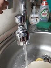 Kitchen Faucets Aerator 360° Rotatable Bent Water Saving Tap Aerator Diffuser Faucet