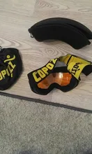 COPOZZ-Gafas de esquí para hombre y mujer, lentes de Snowboard para esquiar, protección UV400, antiniebla