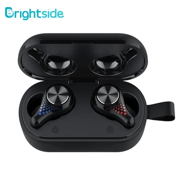 

WS Bluetooth 5.0 Earphones 500mAh Charging Box Wireless Headphone Stereo Sports Waterproof Earbuds Headsets With Microphone