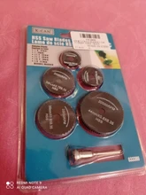 TASP-Juego de Mini hojas de sierra Circular, accesorios de herramientas rotativas de Disco de corte HSS para Dremel, Compatible con madera, plástico y aluminio, 6 uds.