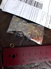 4/6/8/10mm 500/300/200/100 Uds. De anillos abiertos de Metal conectores de anillos partidos para fabricación de joyería DIY