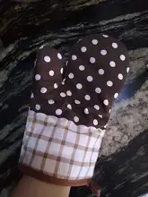 1 Uds guante de algodón resistente al calor para el horno microondas horno guante de cocina engrosada guantes aislado-slip guantes FPJST95