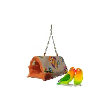 

Tunnel for AGAPORNIS, with lining and Bell, BEIGE.