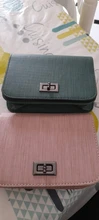 Nueva llegada Simple bolsos de hombro con solapa para niñas monedero embrague Retro de la PU de cuero de las mujeres bolso dama cierre bandolera cruzada