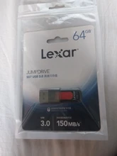 Lexar-unidad Flash USB 3,0 Original para PC, unidad Flash de 64GB, 128GB, 256GB, disco U, 150 MB/s, 256 bits, AES, 32GB