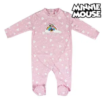 

Baby's Long-sleeved Romper Suit Minnie Mouse Pink