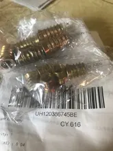 Rosca de acero al carbono M4 M6 M8 M10 para inserción de madera, Tuercas de cabeza hexagonal con brida para muebles, 5/10 Uds.