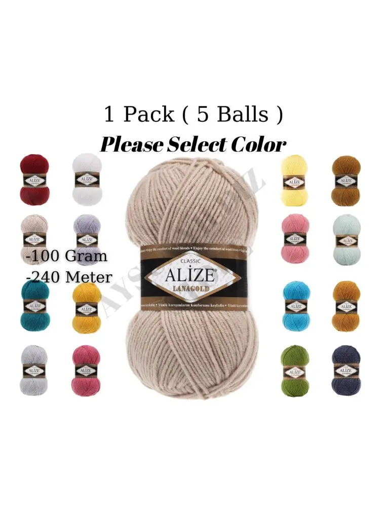 Alize Lanagold Classic, Knitting Yarn