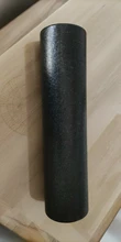 ROEGADYN EPP-Rodillo de espuma para Pilates, rodillo negro de espuma para Yoga, 30/45/60CM, equipo de ejercicio, rodillo de masaje corporal para mujeres/hombres