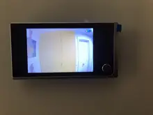 Mirilla Digital de 3,5 pulgadas para puerta Visor de 120 grados para interior y exterior, timbre de puerta, mirilla para puerta de ojo, para Entery en el hogar, Systerm