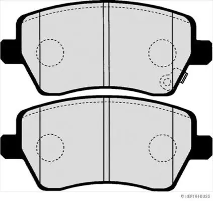 Колодки дисковые передние Suzuki Wagon R+ 1.3i&4WD 00, Opel Agi