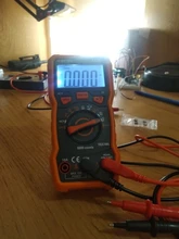 RICHMETERS-multímetro Digital RM113D, medidor de temperatura de voltaje de CA/CC, rango automático de 6000 recuentos