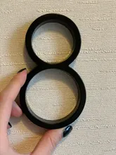 125mm casa flotante numero para casa número letras gran puerta moderna alfabeto casa al aire libre 5 pulgadas. Números negros placa de dirección Dash Slash signo #0-9