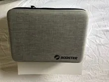 Pistola de masaje muscular BOOSTER M2, masajeador muscular para cuello, terapia de dolor para masaje corporal, relajación dolor alivio