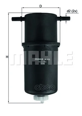 Фильтр Топливный Vw Mahle/Knecht арт. KL873