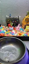 Decoration Ornament Krab-Figure Pineapple-House Aquarium Fish-Tank Krusty Cute Cartoon
