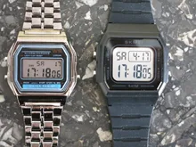 Reloj Digital de lujo para Hombre, pulsera de eslabones de acero inoxidable, de negocios, electrónico, a la moda