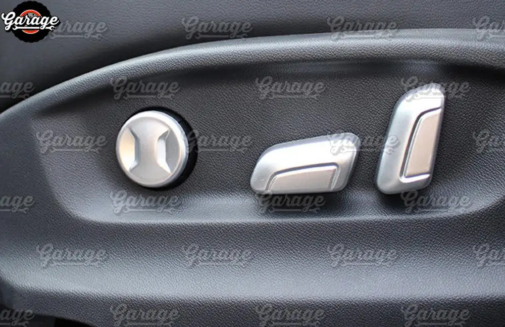 Covers of seat buttons case for Volkswagen Jetta- ABS plastic molding 1 set / 6 pcs decoration car styling