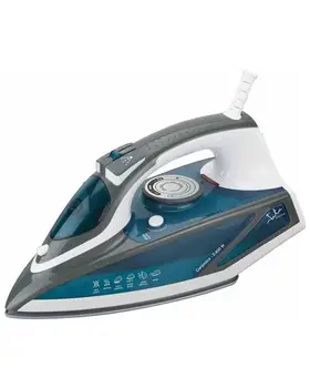 

JATA PL619C steam iron-2400W-steam blow 190G-VERTICAL steam-water tank 450ML-ceramic-ANTICAL PERMAN sole