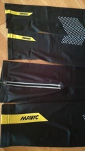 MAVIC-Calentadores de piernas Cosmic Pro Team, protección UV negra, calentador de brazo transpirable para ciclismo, carreras, MTB