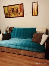 Bed-Cover Couch-Protector Armless Sofa Plush-Fabric Bench Elastic Cheap Size