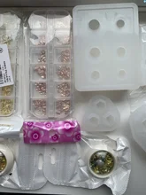 Moldes UV de silicona con forma de oso para joyería, moldes de resina para joyería, DIY, llavero, juguetes para niños